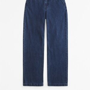 Abercrombie Curve Love High Rise Loose Jean Size 28 short